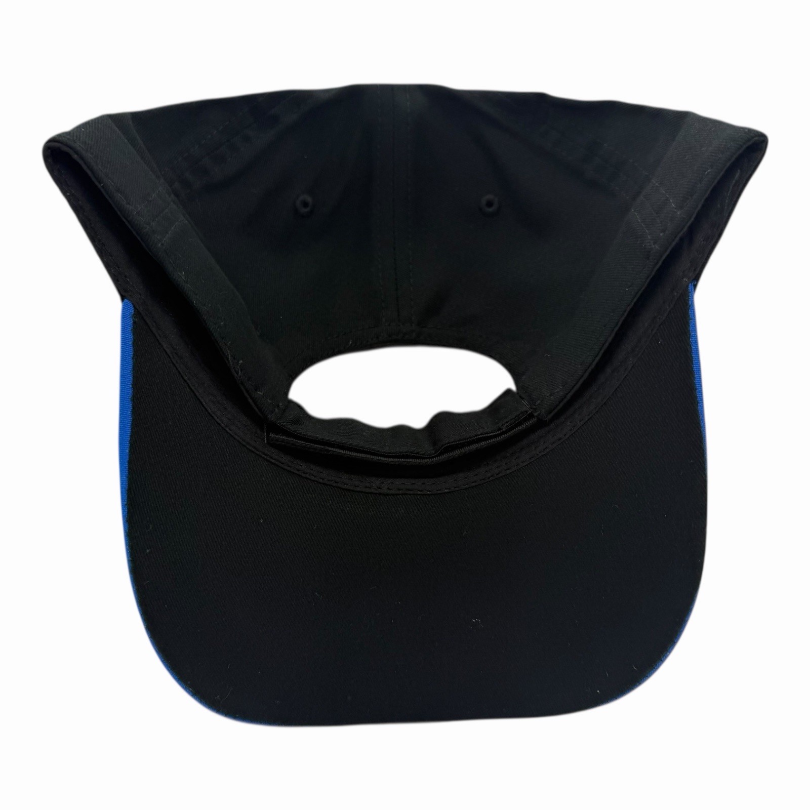 NEW YORK KNICKS BLUE BLACK FLAME RACING HAT NY TRENDY RETRO 6 PANEL PRE CURVED