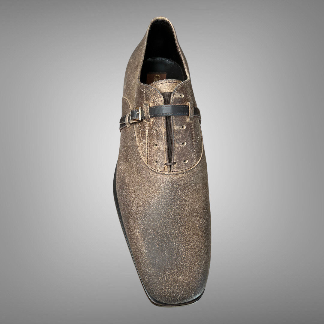 Authentic $760 Cesare Paciotti US 7 Fashion Loafers Italian Designer Shoes