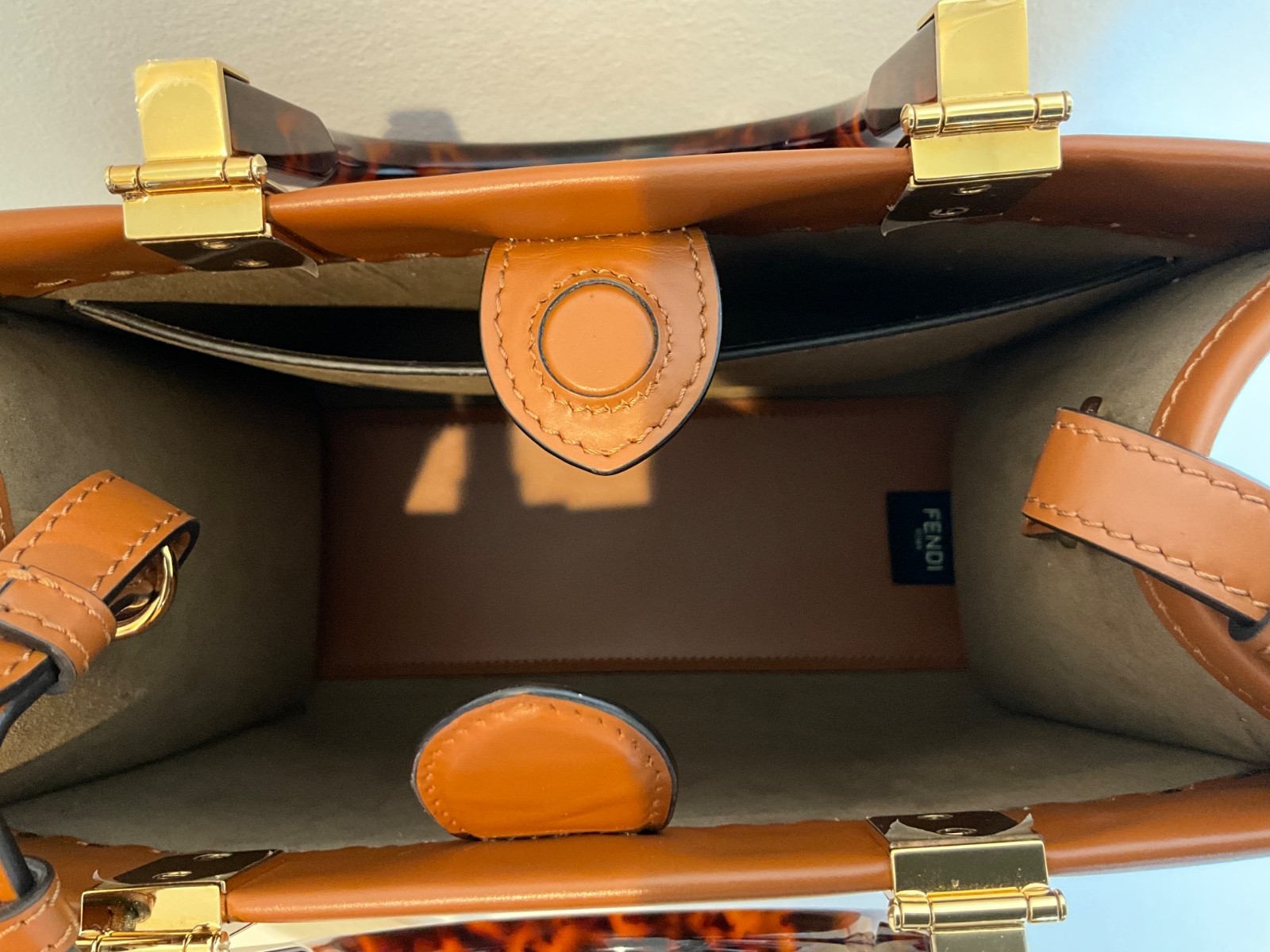 Fendi Sunshine Tote Small pristine condition never used