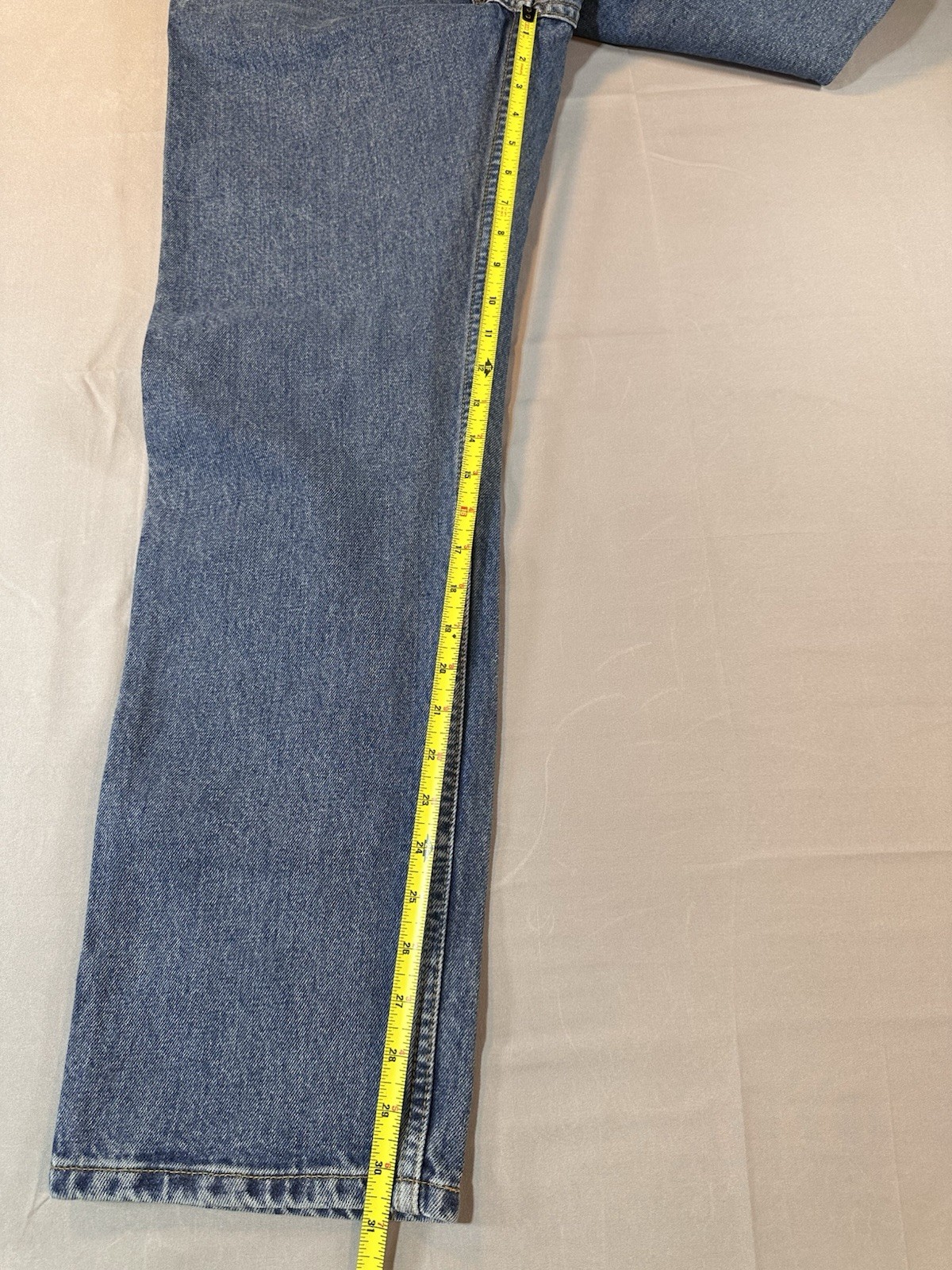 Vintage Levi’s 505 Jeans Red Tab 2000 34×30 Regular Fit Straight Leg Dead Stock