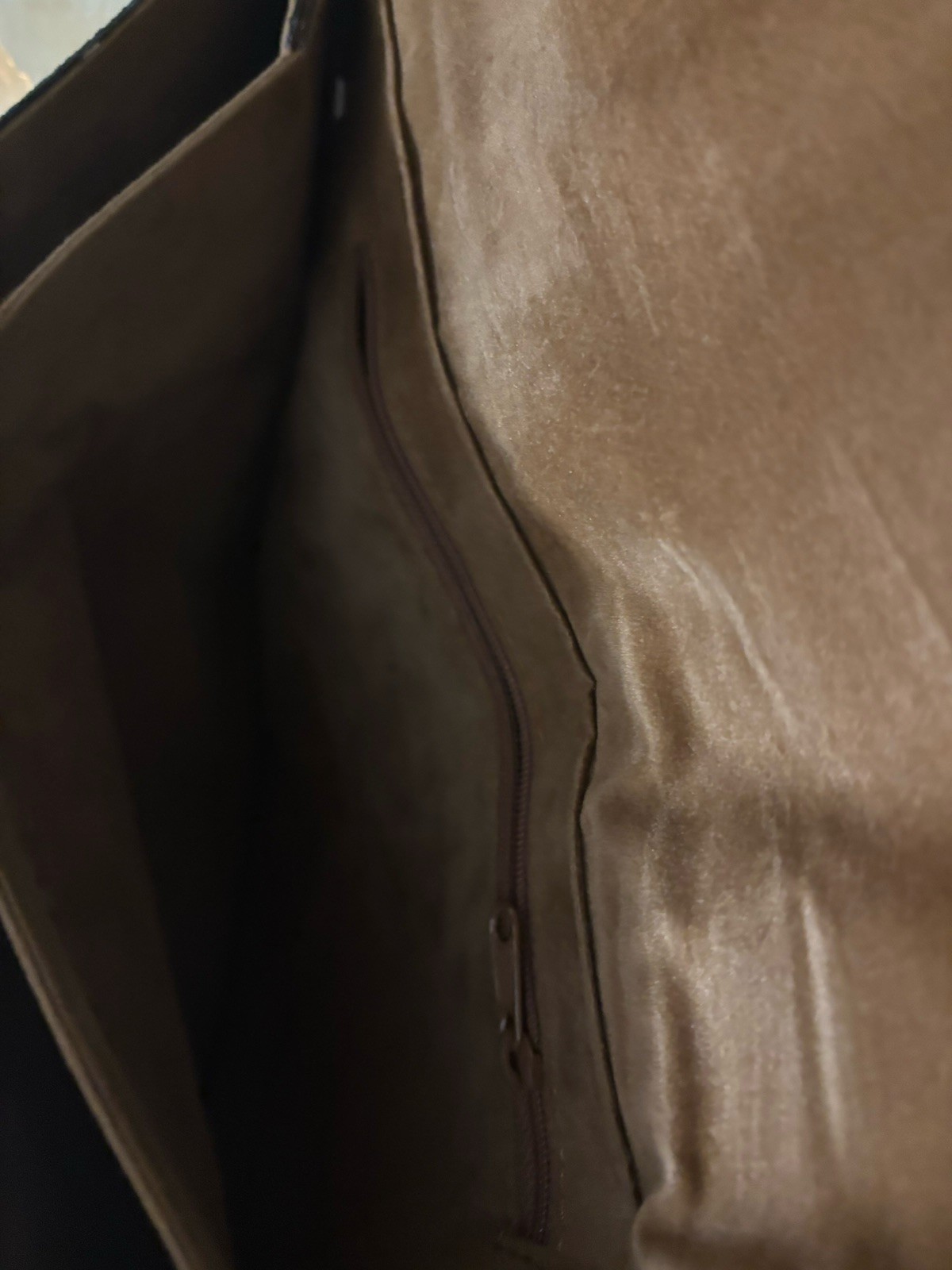 Croc Leather Embossed Attaché Briefcase With Keys