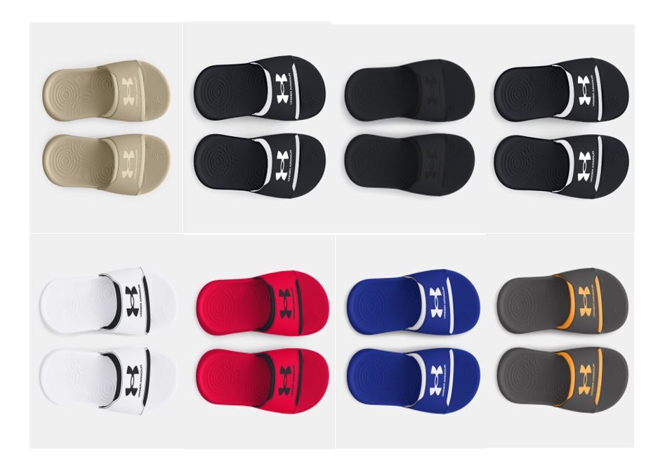 Under Armour Men’s Men’s UA Ignite Select Slides Assorted Sizes and color