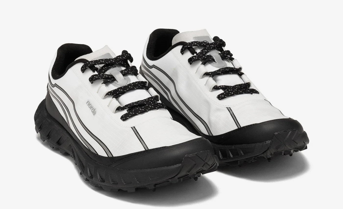 NORDA 002 trail run shoes cushioned aggressive tread durable DYNEEMA US mens 10