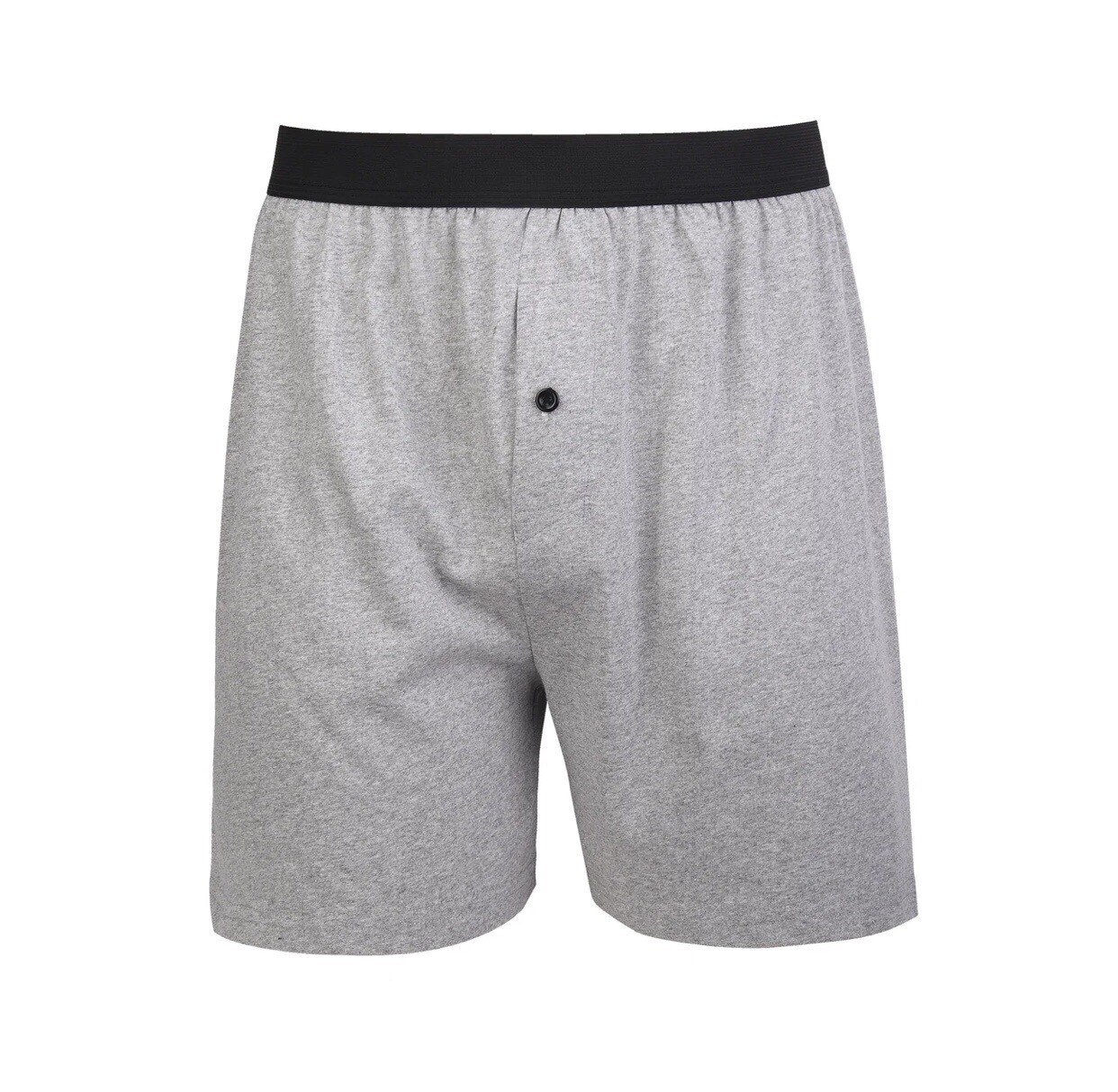 3 6 12 Men’s Plain Boxer Shorts 100% Cotton Underwear Knit Solid Assorted Color