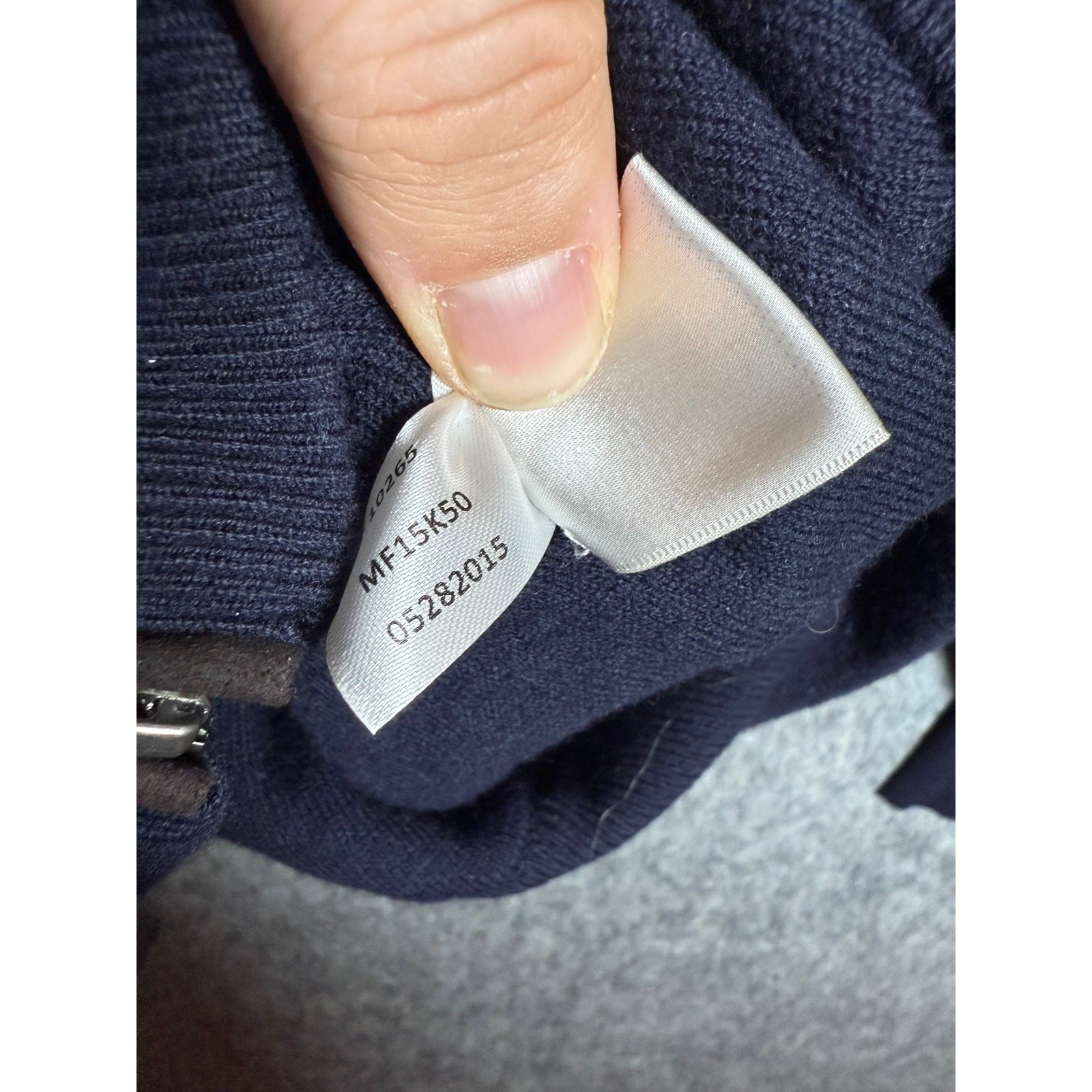 Peter Millar Apex Mens Large Blue TPC Sawgrass Wool/Cotton Jacket Elbow Pads