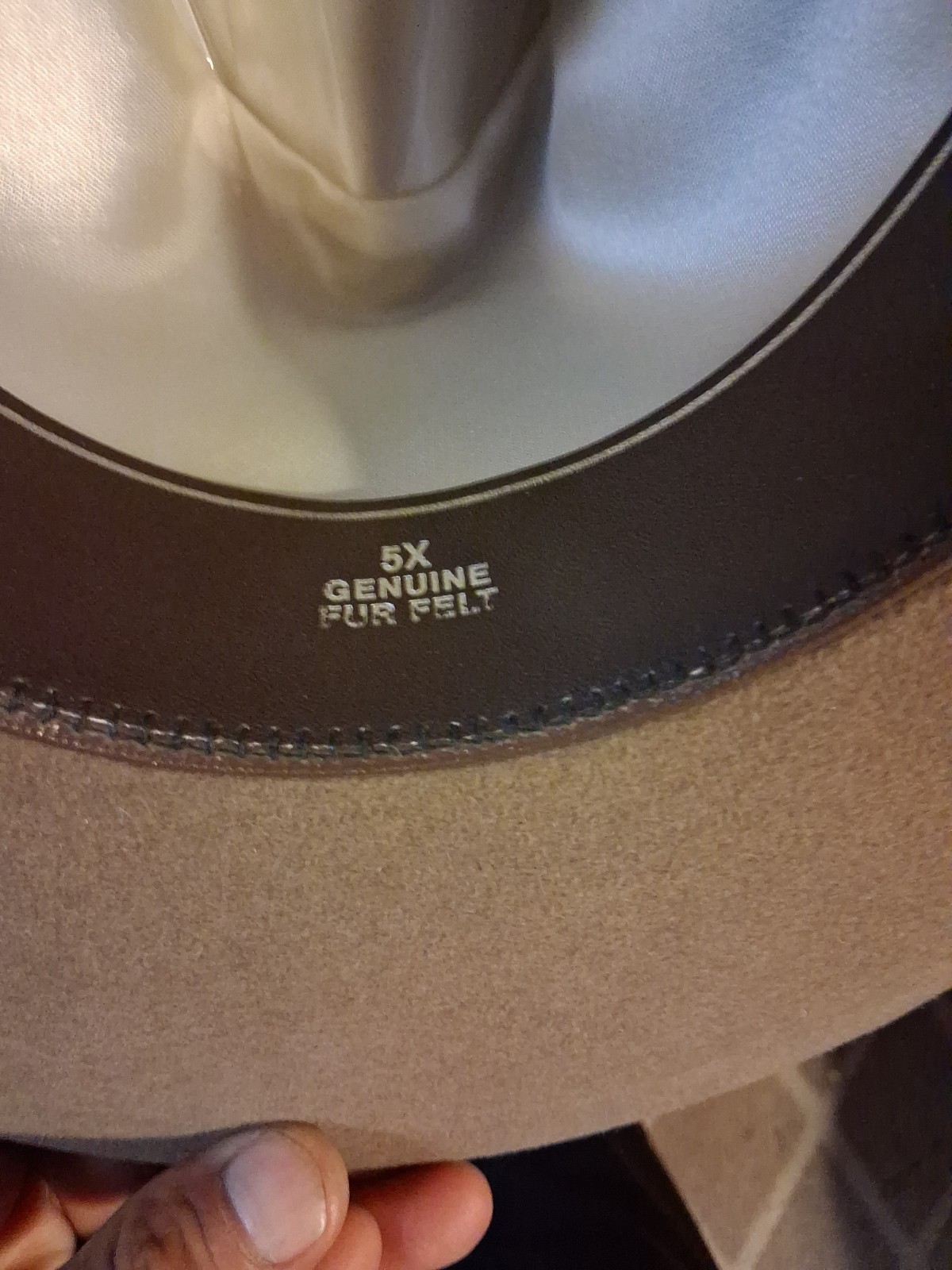 5x Beaver Brand And Eddy Bros Cowboy Hats 7 1/4