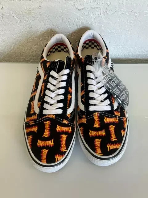 VANS Skate Old Skoo, Trasher Black/Multi – VN0005W0BML – Size 13