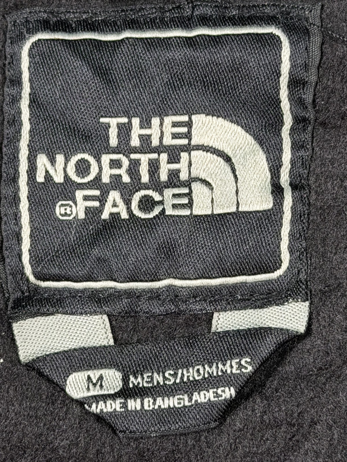 The North Face Men’s Medium Black Fleece Jacket with Nylon Panels