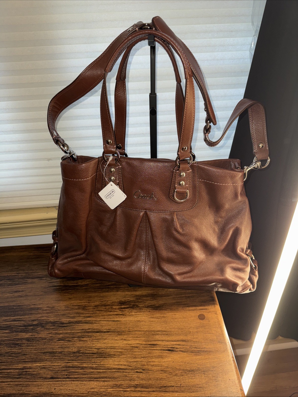 Coach Brown Leather Model No. F15513