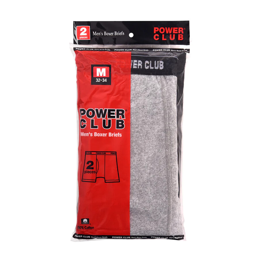 2 4 6 Pack Men’s Cotton Underwear Power Boxer Briefs with Comfort Flex Waistband