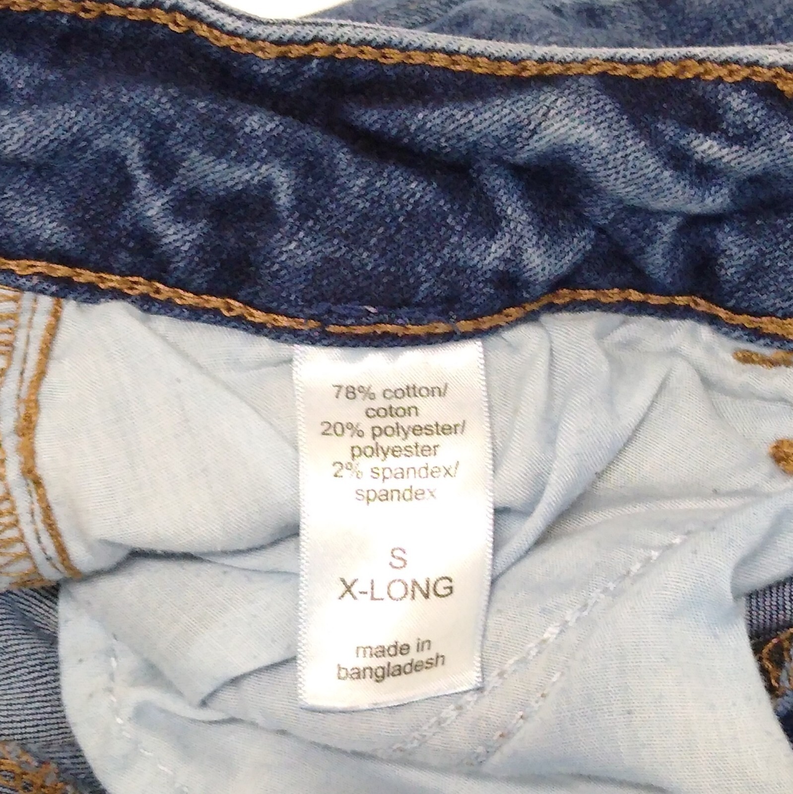 Maurices Jeans Small (4/6) X-long Mid-Rise Distressed Skinny Medium Wash Denim