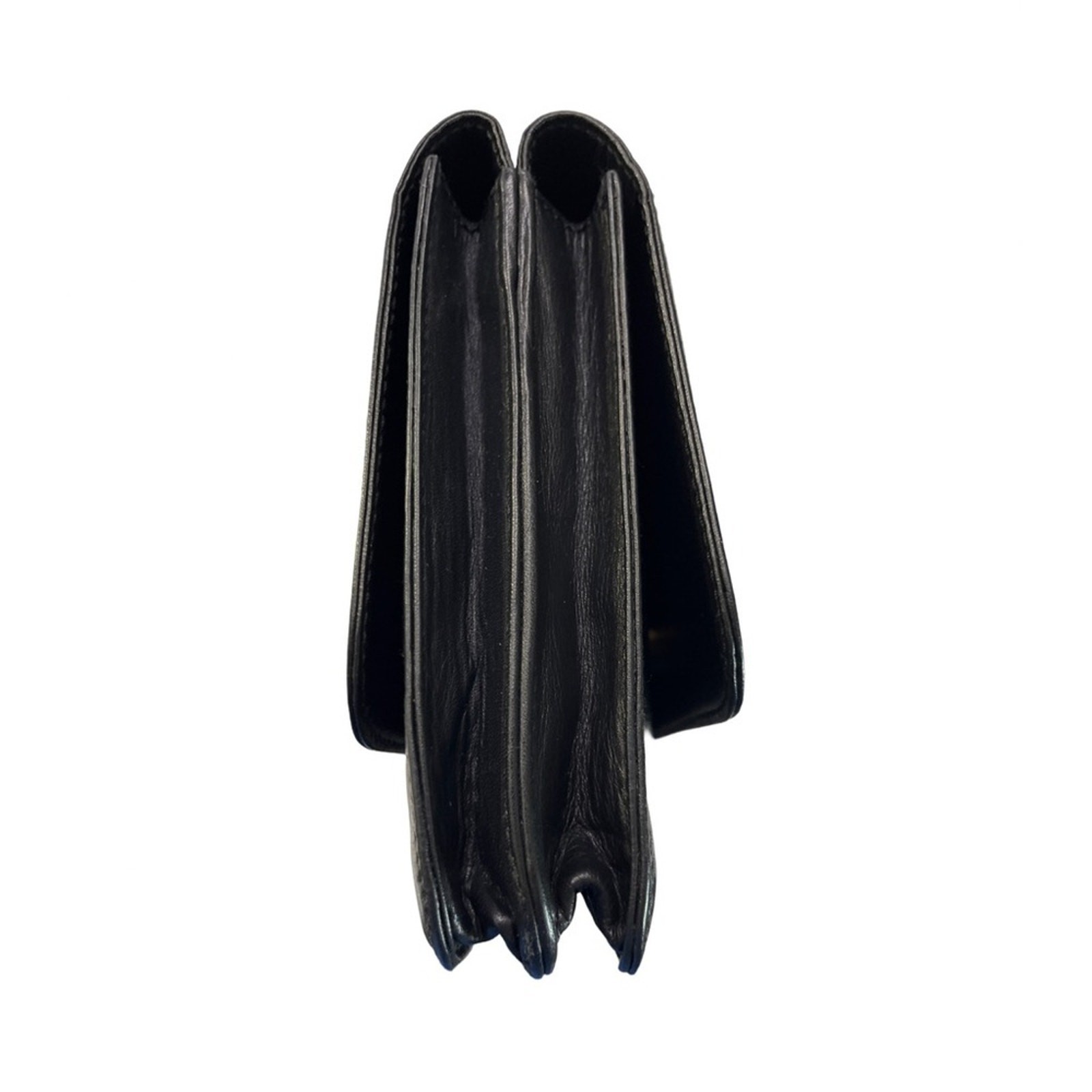 Loewe Anagram Clutch Black Leather Sleek Minimalist Spanish Designer Luxury