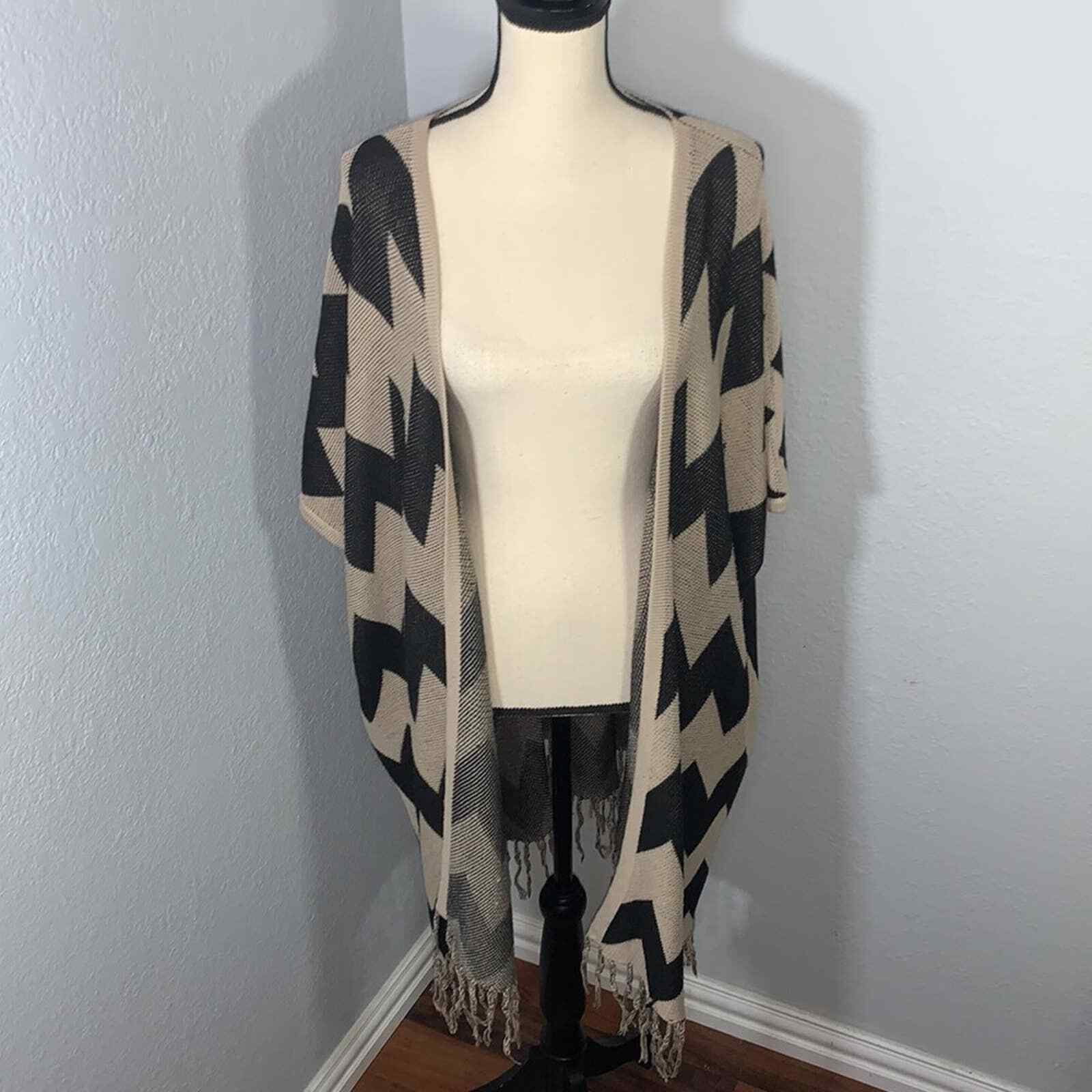 Miss Kelly 1999 Fringe Cardigan