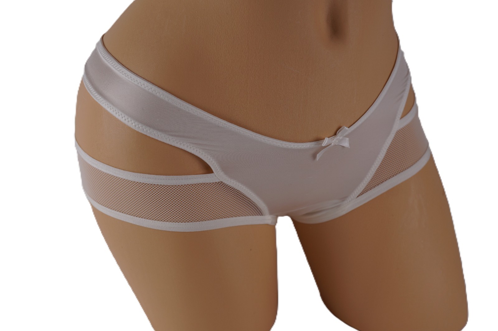 .VICTORIA’S SECRET VERY SEXY STRAPPY SATIN MESH CHEEKY PANTY