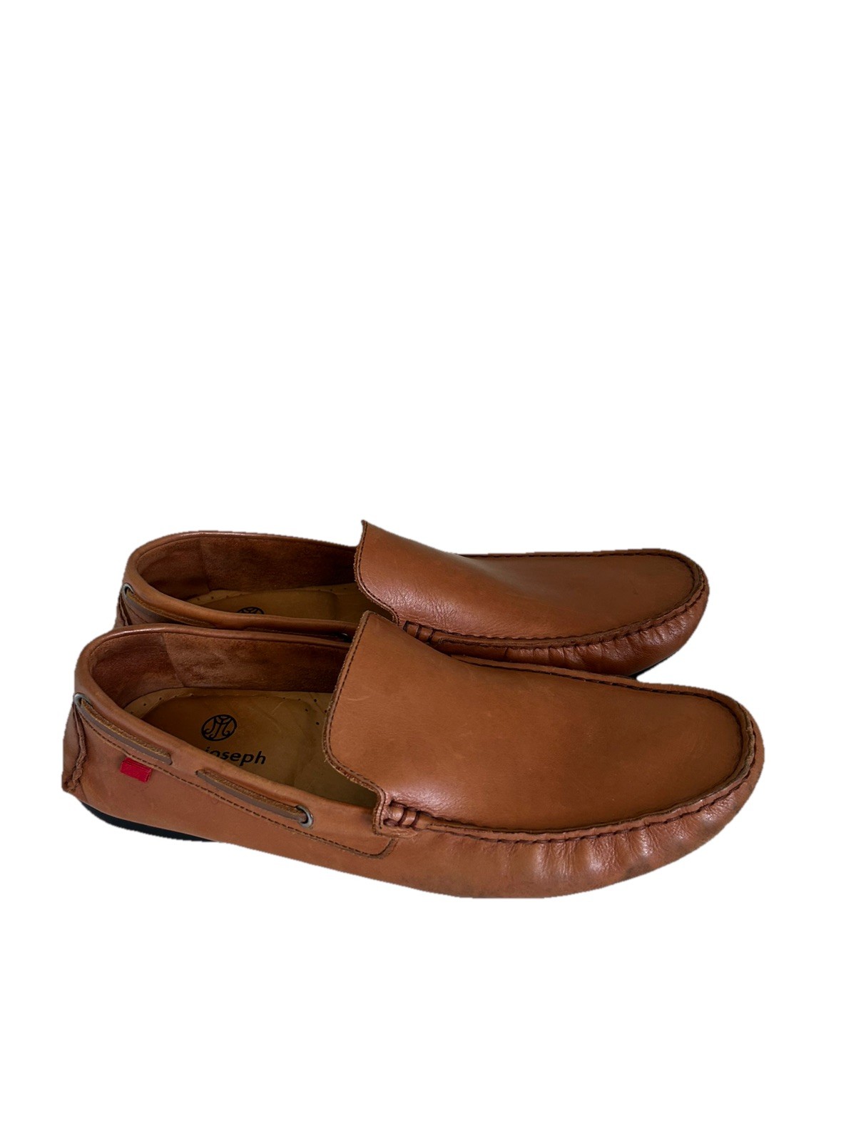Men’s Marc Joseph NY Brazilian Made Tan Loafers EUC 10