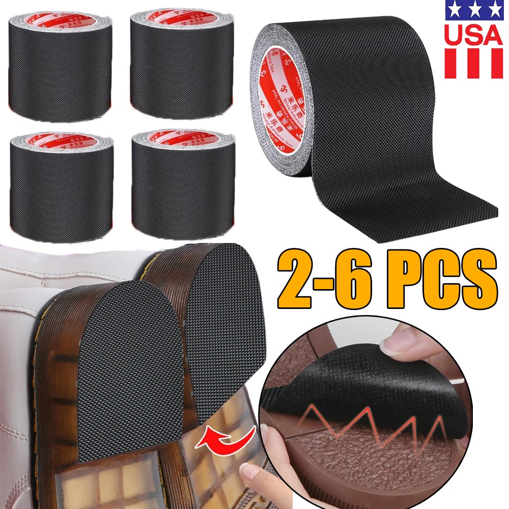 6x Non-Slip Shoe Pads Sole Protectors Lightweight Adhesive High Heels Protection