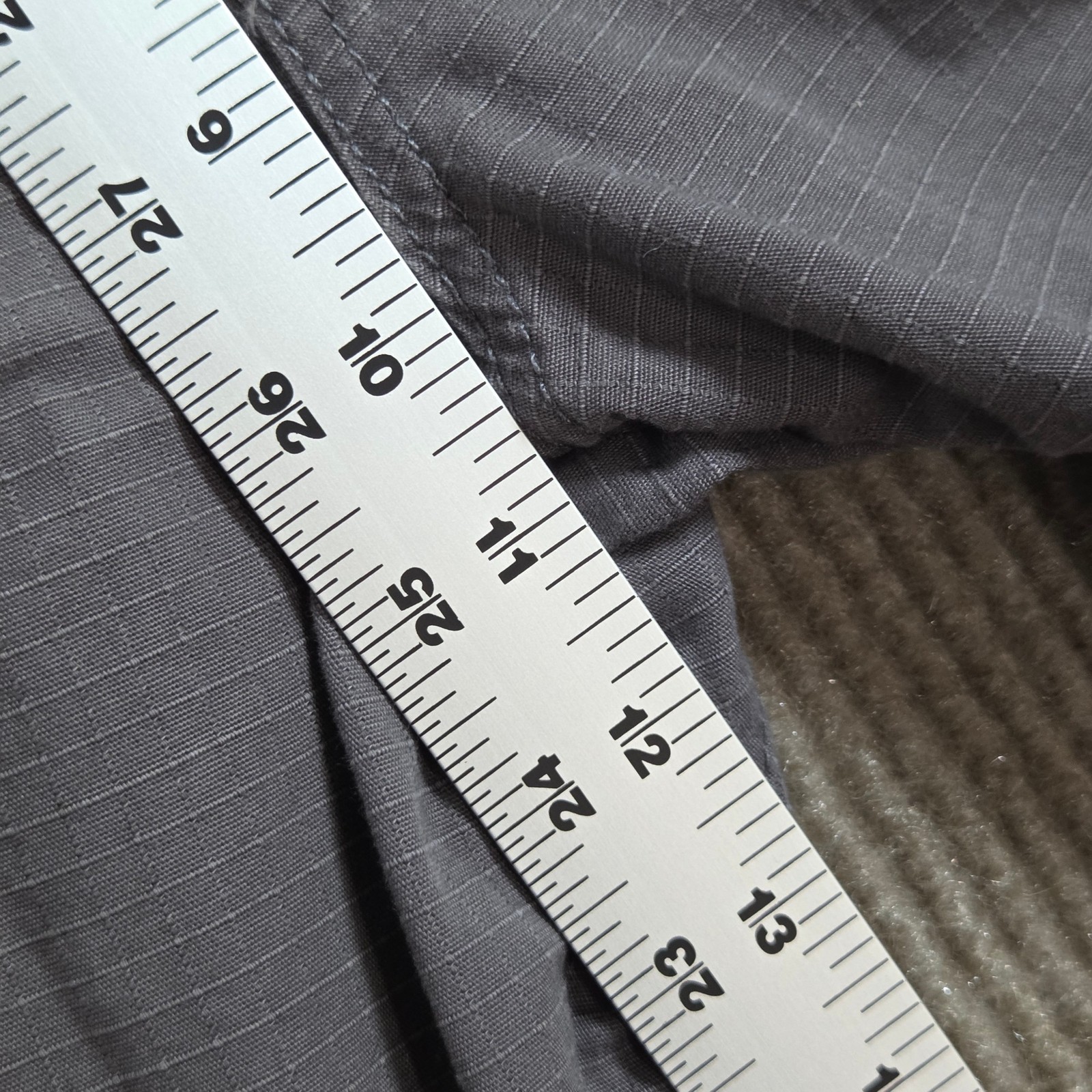Wrangler Riggs Workwear Mens Ripstop Work Pants 32×30 Gray Utility Cotton
