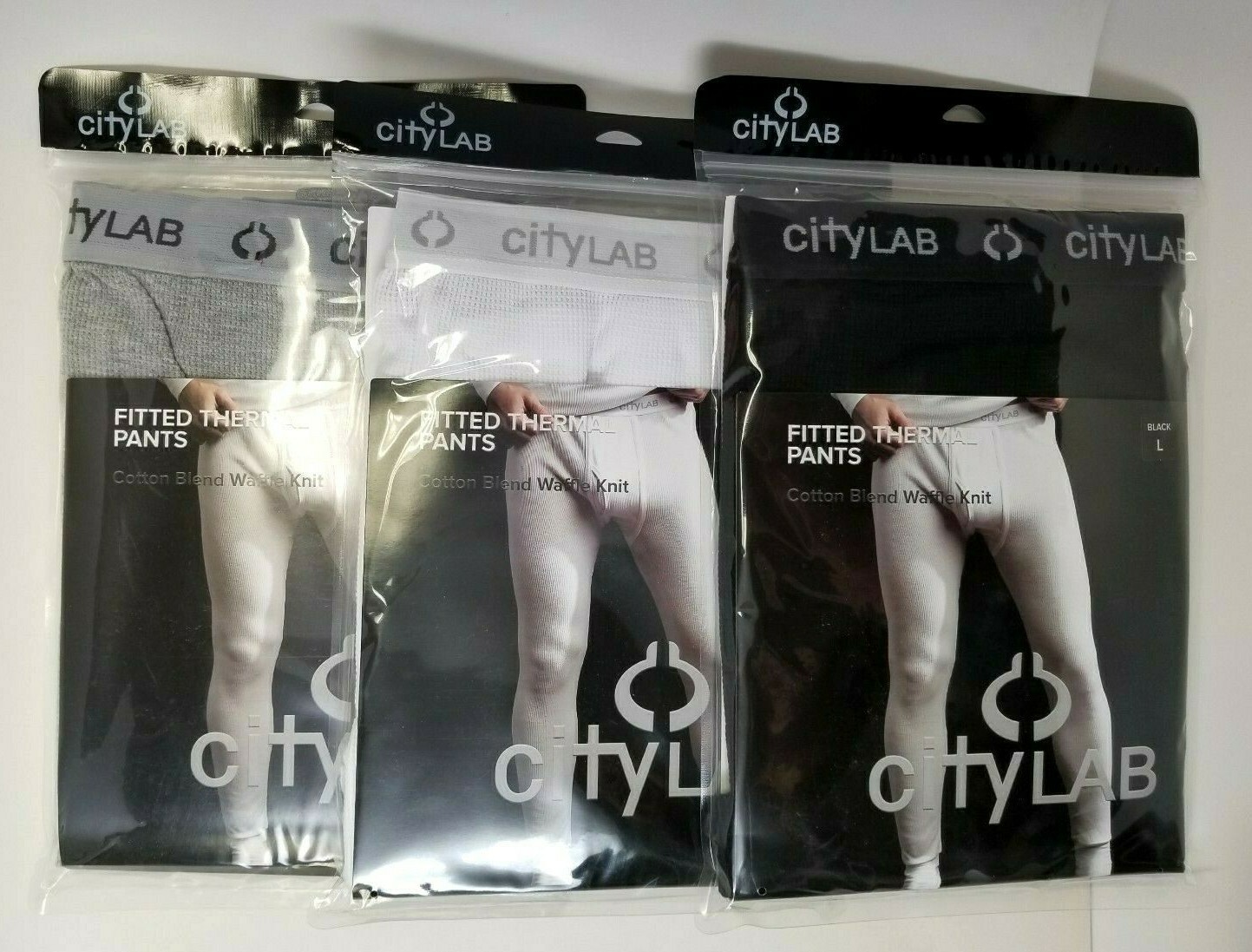 New Men’s CityLAB Fitted Thermal Pants Select Color & Size
