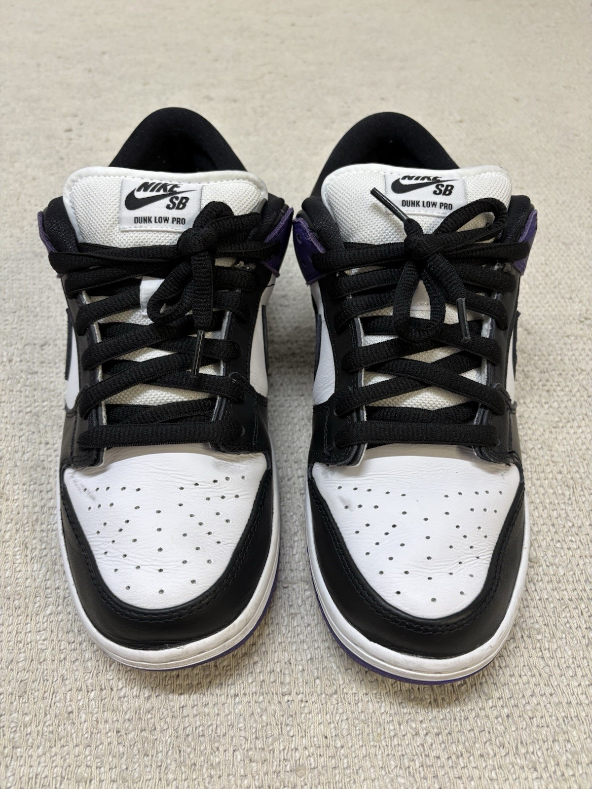 Nike SB Dunk Low Pro Shoes Mens 10 BQ6817-500 Court Purple With Box