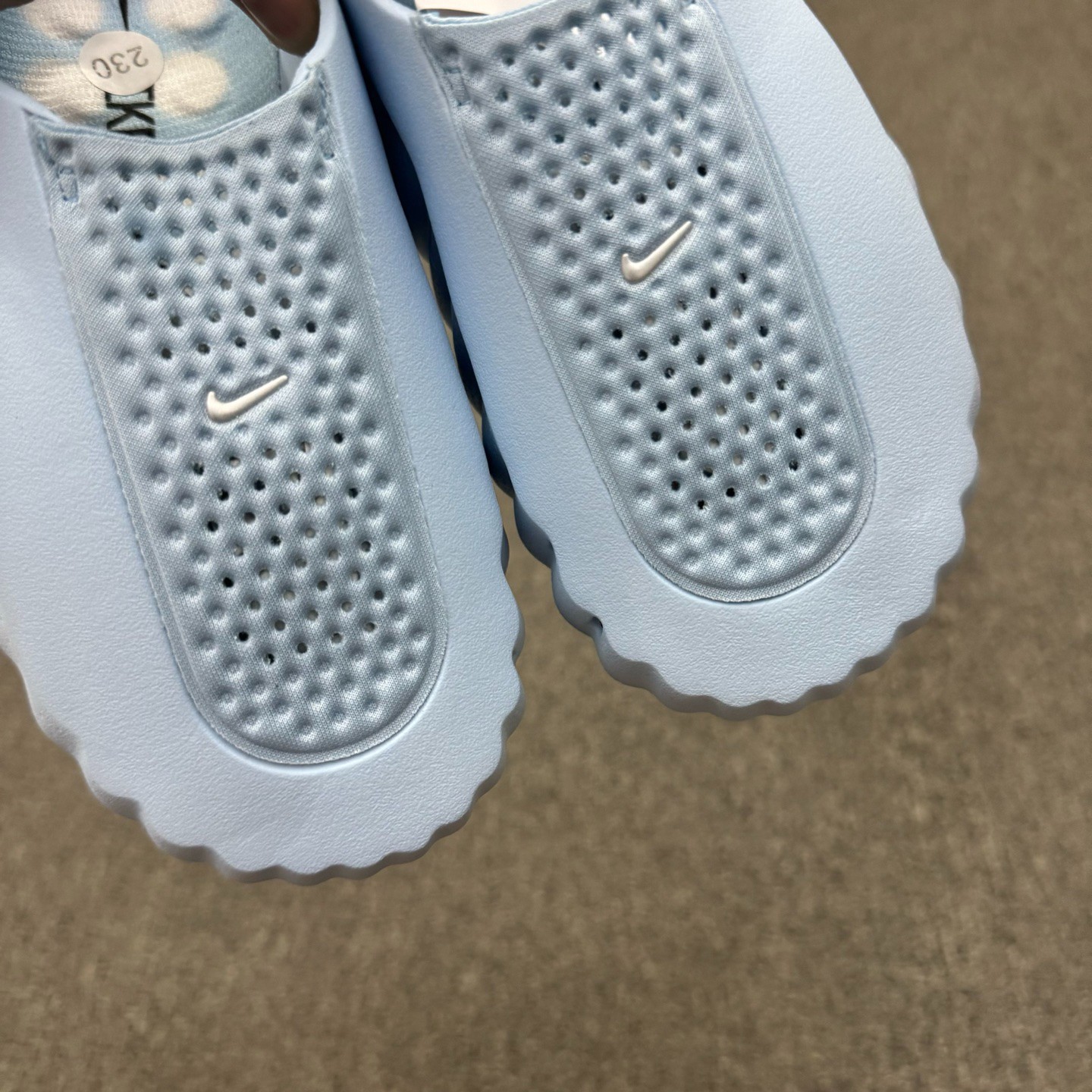 Nike x Travis Scott Mind 001 Light Blue Slip-On Clog Slippers