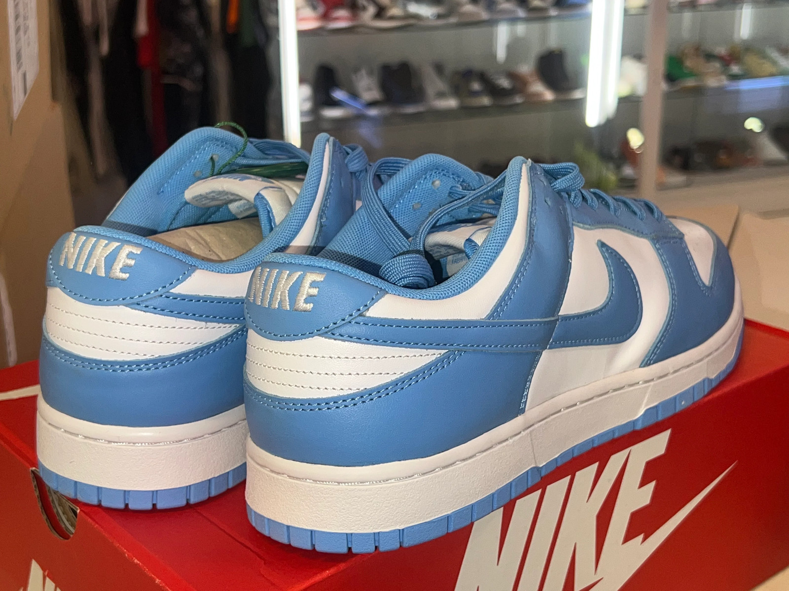 Nike Dunk Low 2021 UNC’S size 5 5.5 6 6.5 7 7.5 8 8.5 9 9.5 10 10.5 11 13