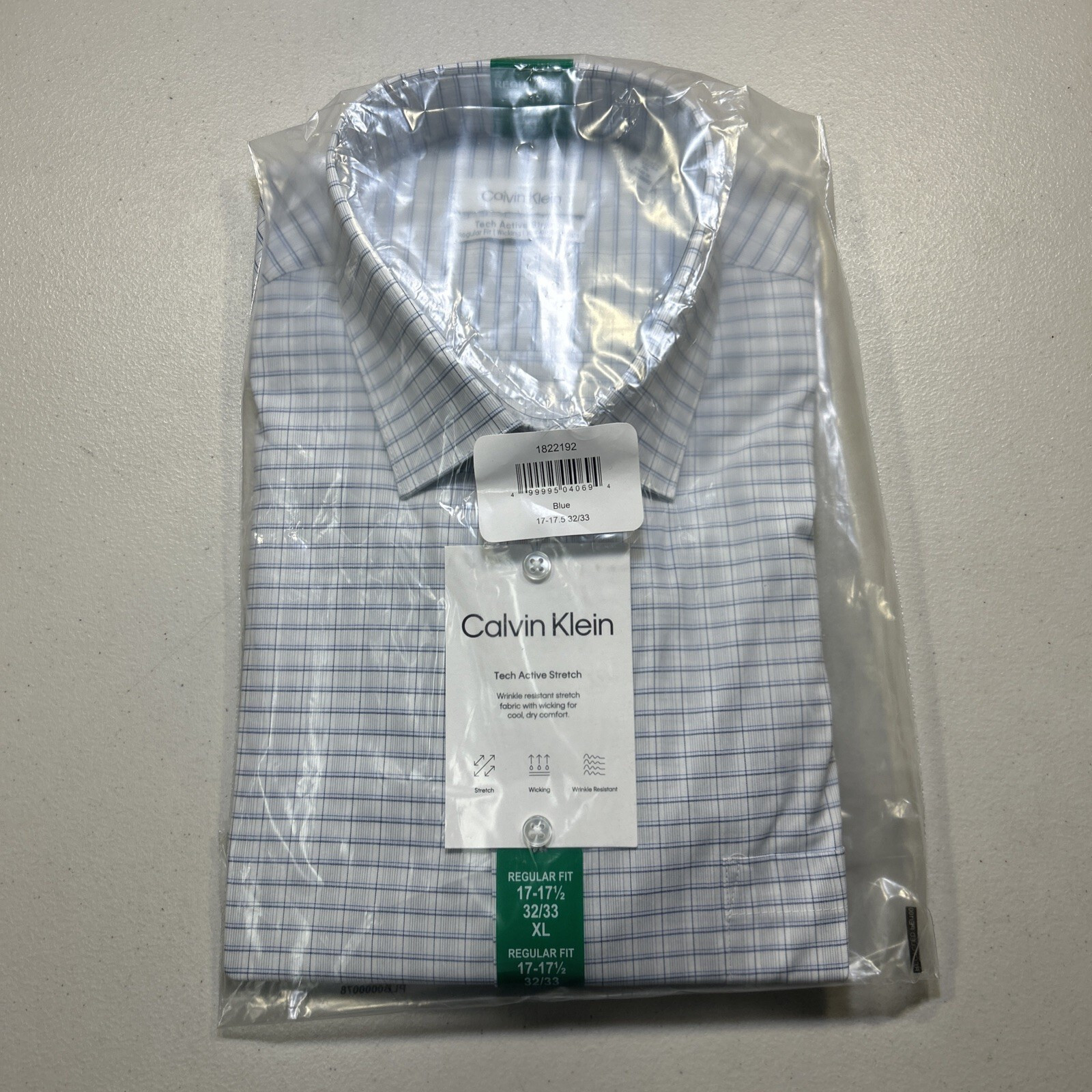 Calvin Klein Men’s Tech Active Stretch Dress Shirt