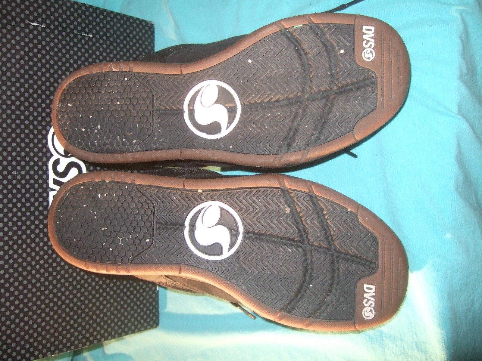DVS ENDURO HEIR Mens U.S. 8.5 Used Black/Gum Nubuck