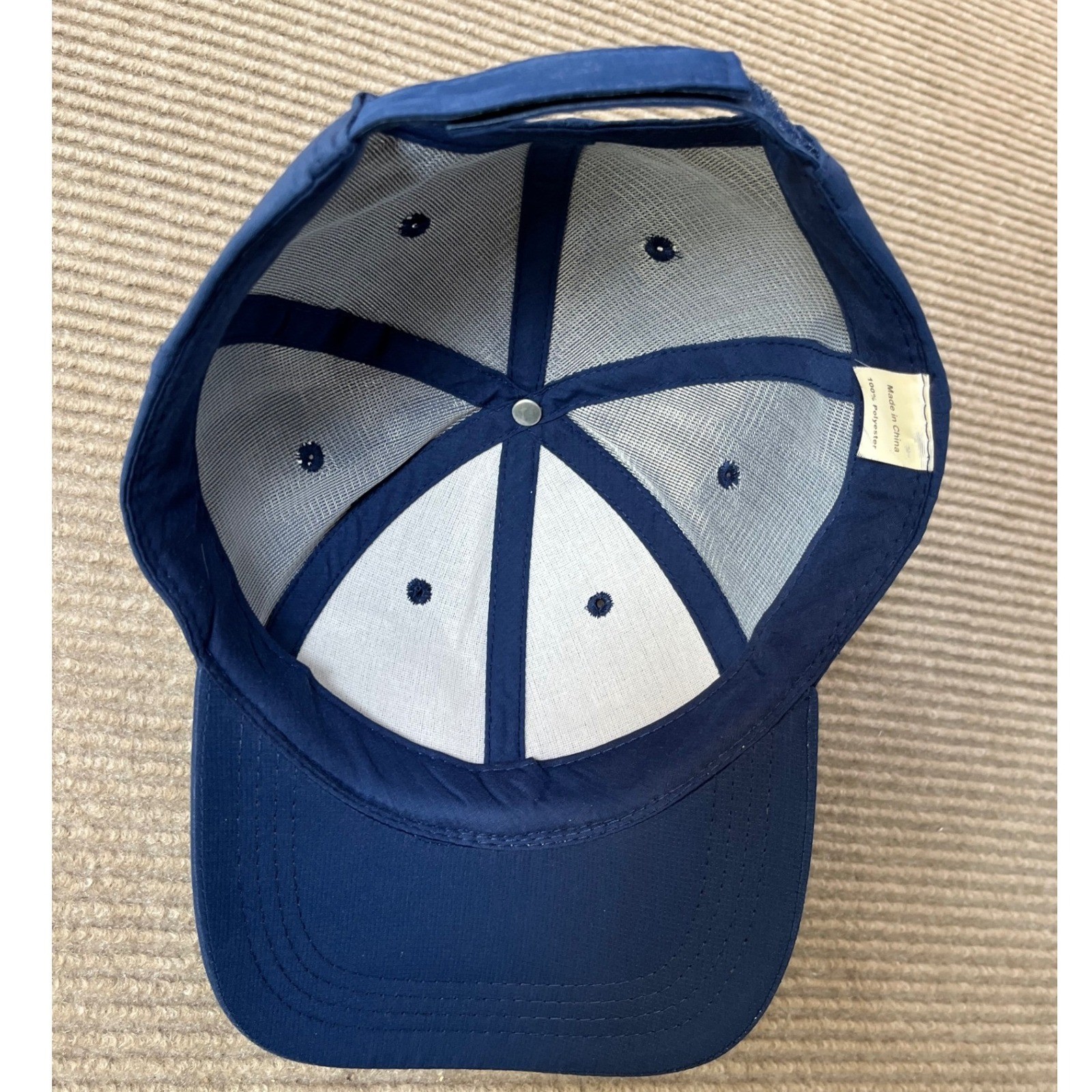 Orangetheory Fitness All Out Mayhem Navy Blue Performance Hat Adjustable