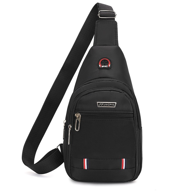 Men’s Canvas Sling Backpack Shoulder Bag Travel Casual Crossbody Chest Pack US