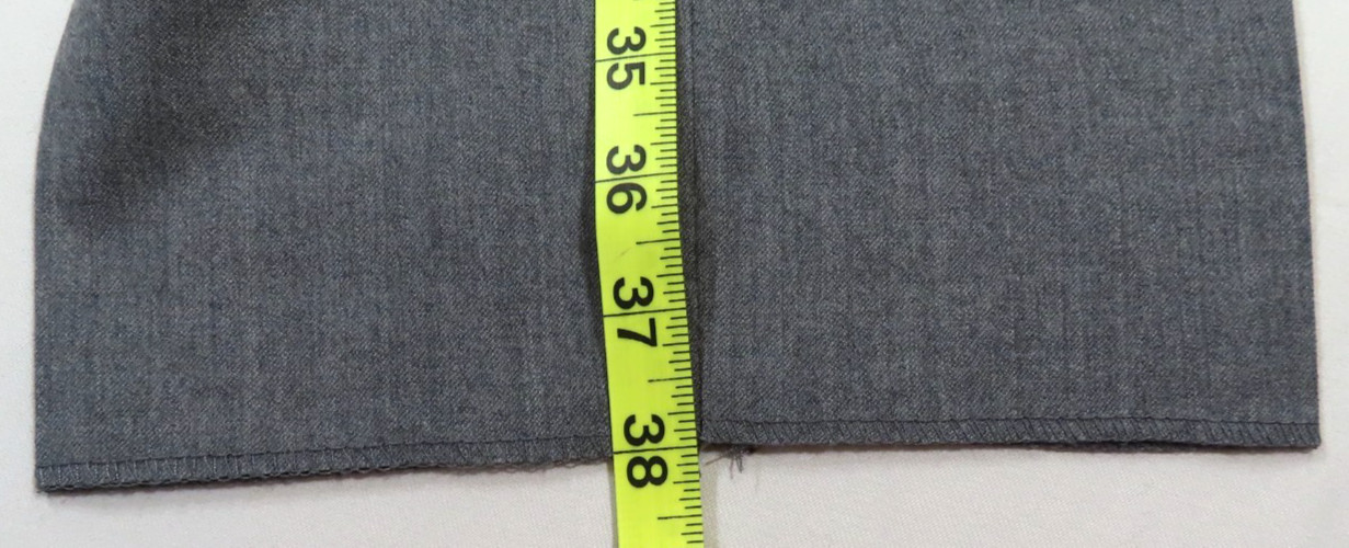 Morris & King NWT100% Combed Cotton Medium Gray Trousers Size 40