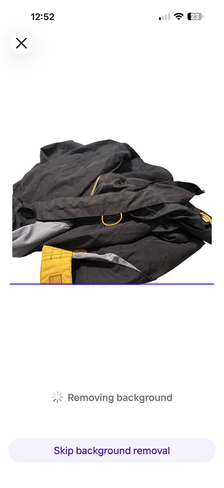 Champion dark blue–Black Hooded Windbreaker with Light Gray Shoulder Panels