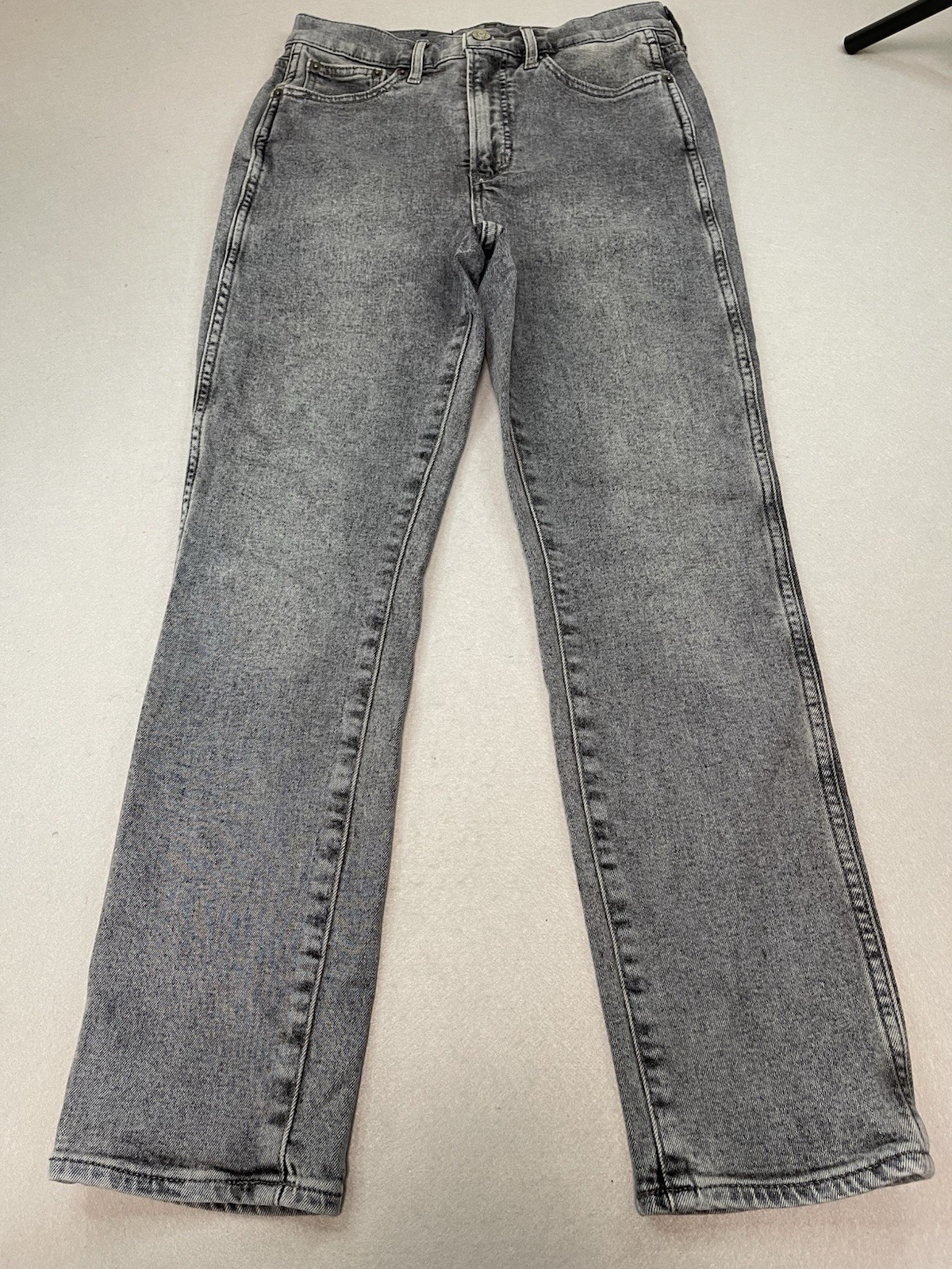 GAP Womens Slim Skinny High Rise Gray Acid Wash Stretch 5-Pocket Jeans 27