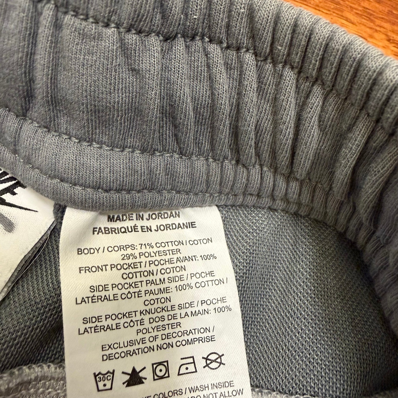 Nike Tech Fleece Joggers Sweatpants Mens Large 26″ Light Gray DD5293-077 Gym