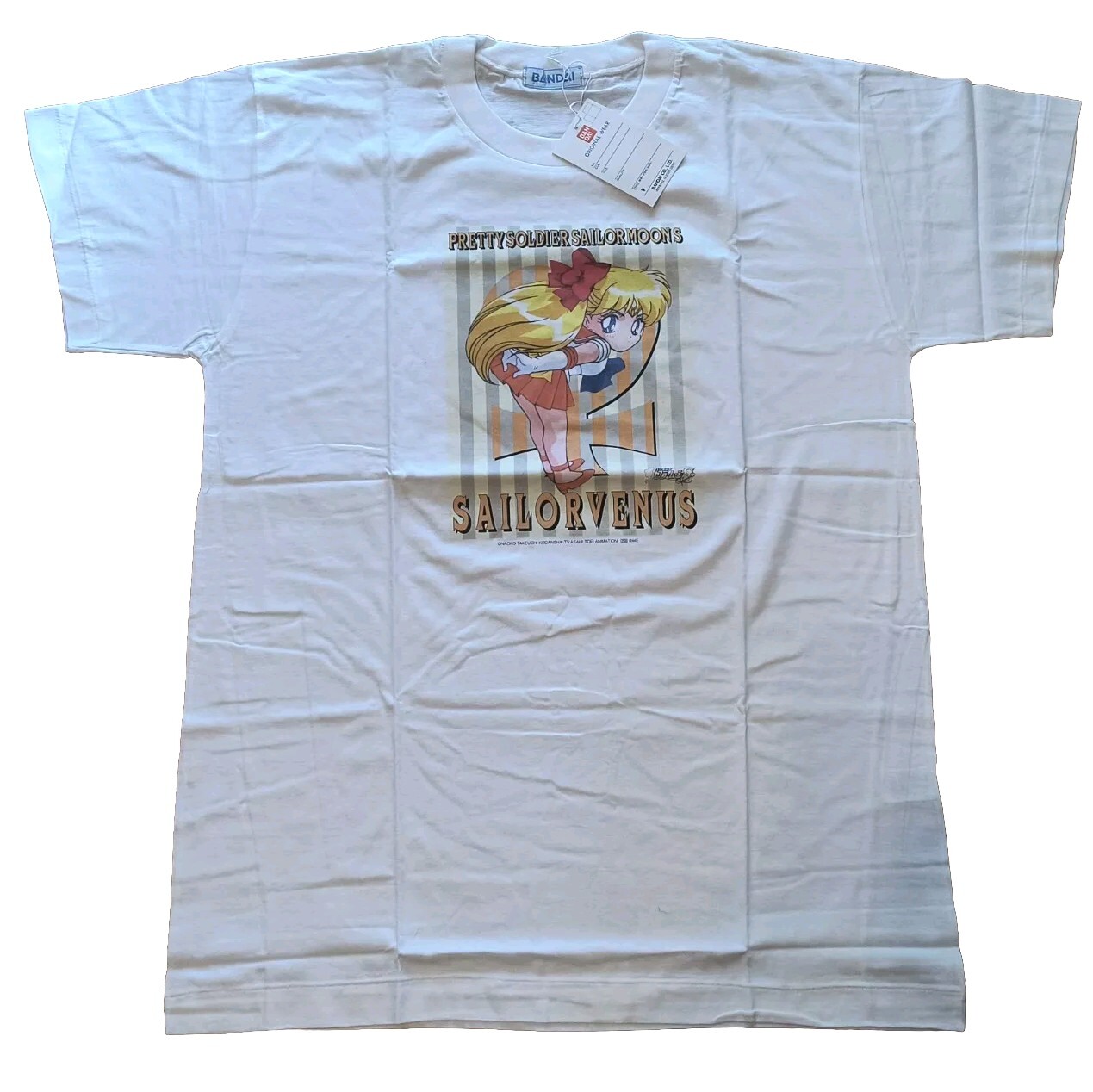 NOS Vintage 90s Sailor Venus shirt L anime Sailor Moon Japan new