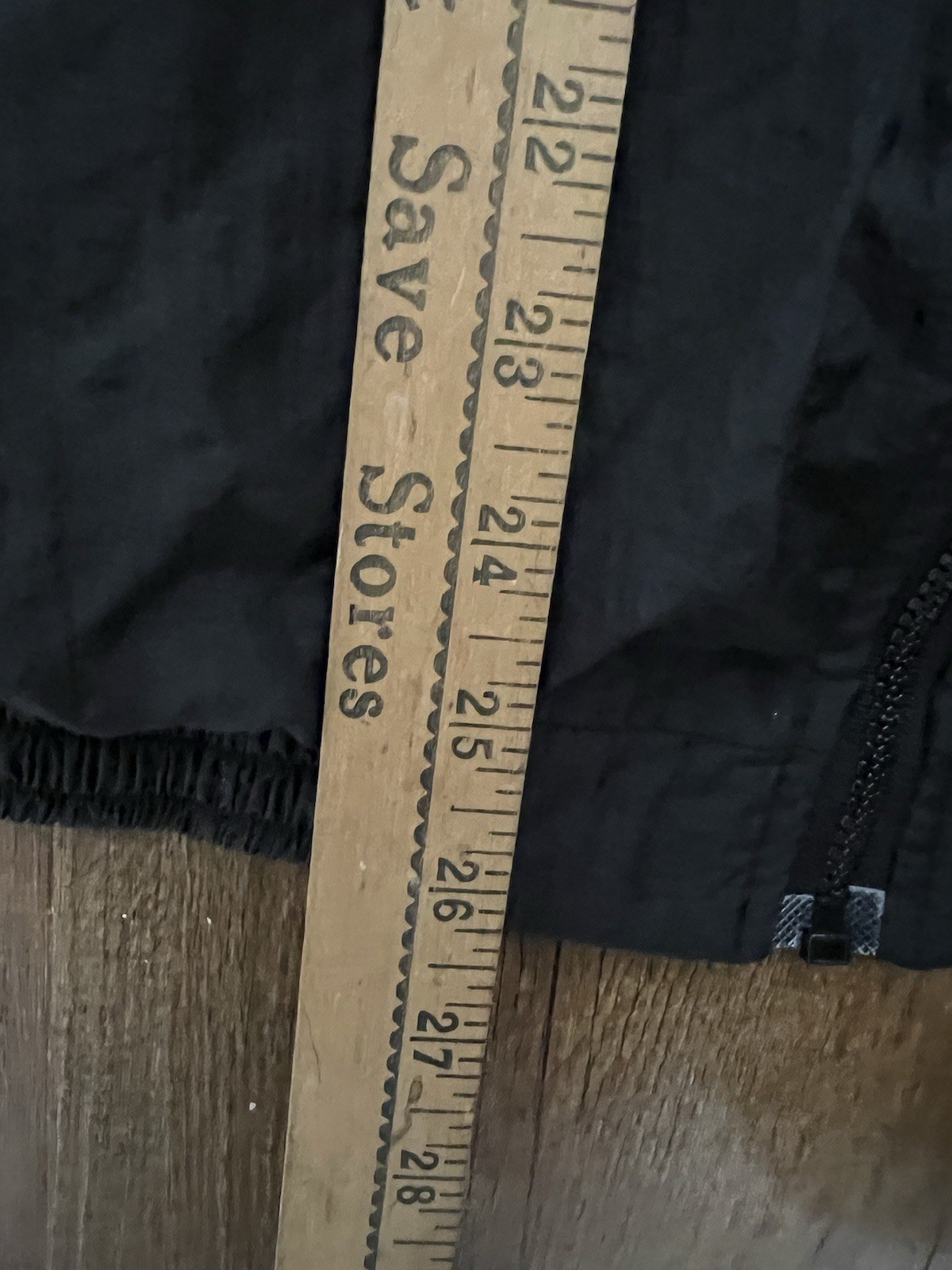 VTG 80s 90s Colorblock Two Tone Hilton Athletic Windbreaker Black Full Zip M