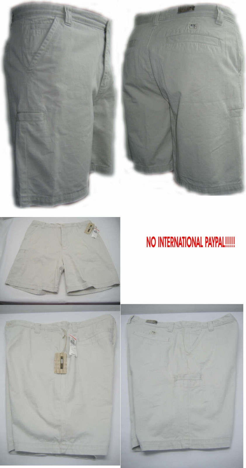 New Mens 42 QUIKSILVER Edition Belit Sky 2 Sand Surf Long Cargo Land Shorts $60